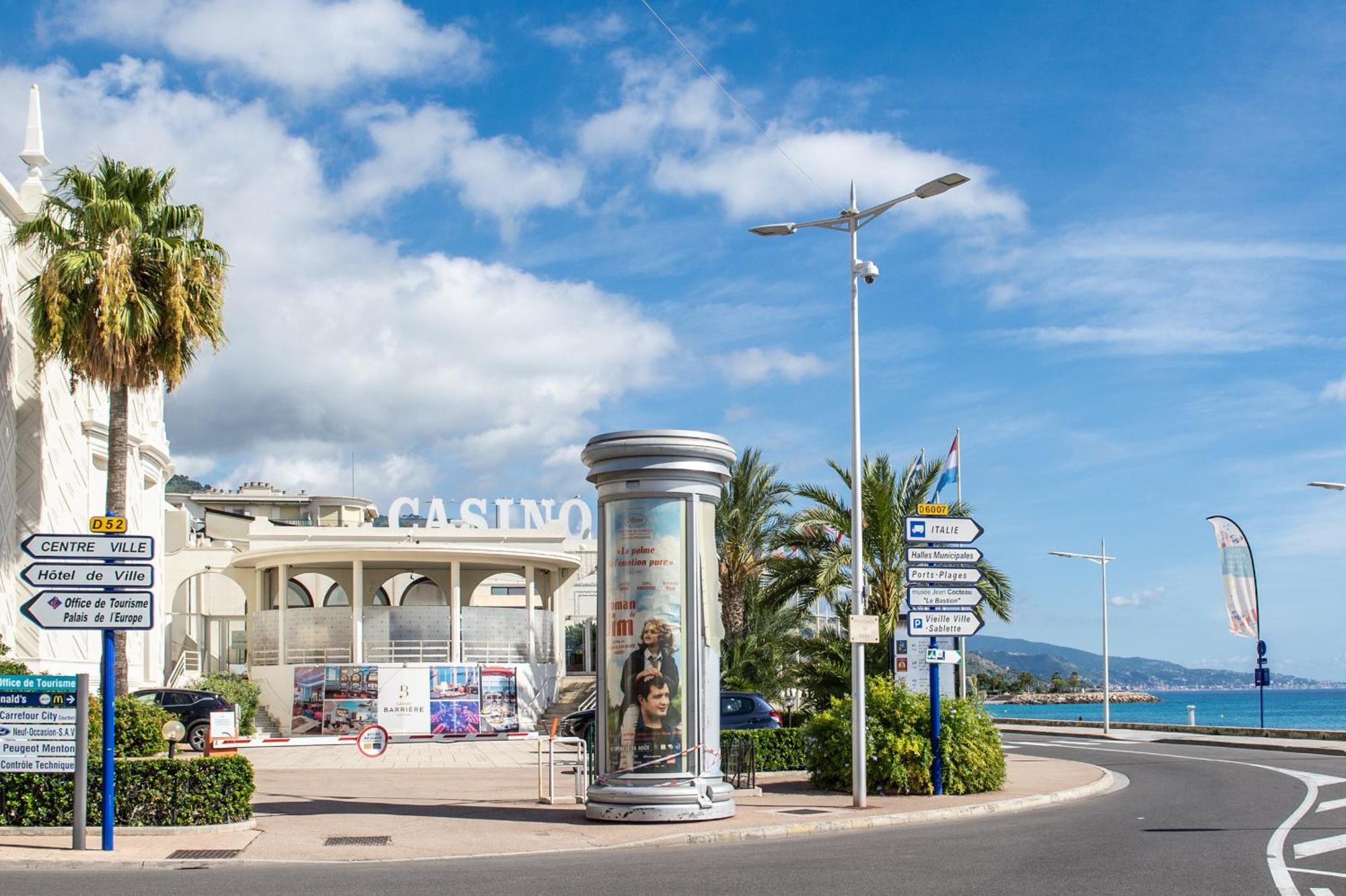"Aux Rivages Du Parc" Plein Centre, Calme, Plage Menton Buitenkant foto